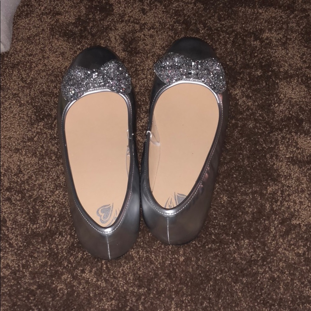 Sparkly flats